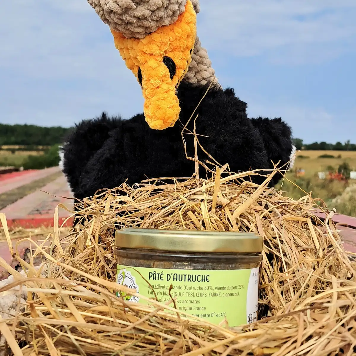 Pâté d'autruche